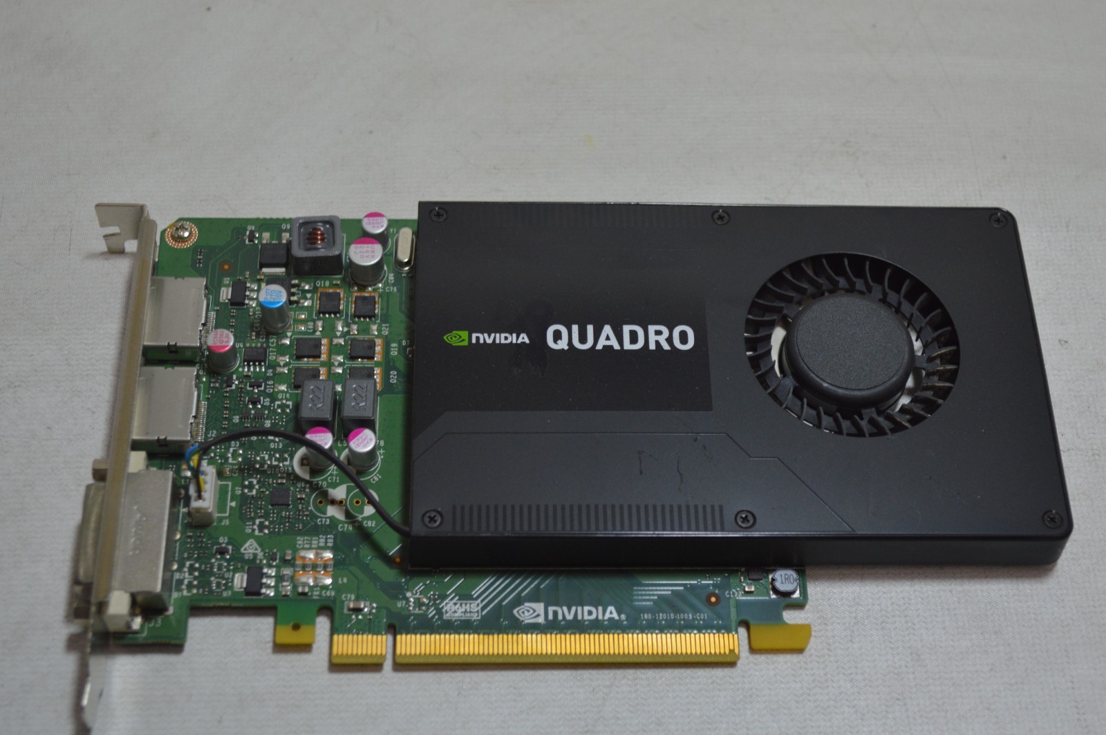 HP NVIDIA Quadro K2200 4GB GDDR5 Video Graphics Card 764899-001