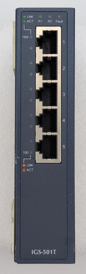 PLANET IGS-501T (v4) IP30 Slim type 5-Port Industrial Gigabit Ethernet Switch