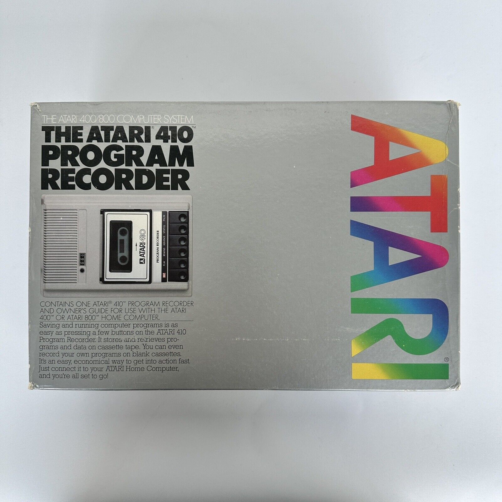 The Atari 410 Program Recorder For Computer System 400/800 - BRAND NEW
