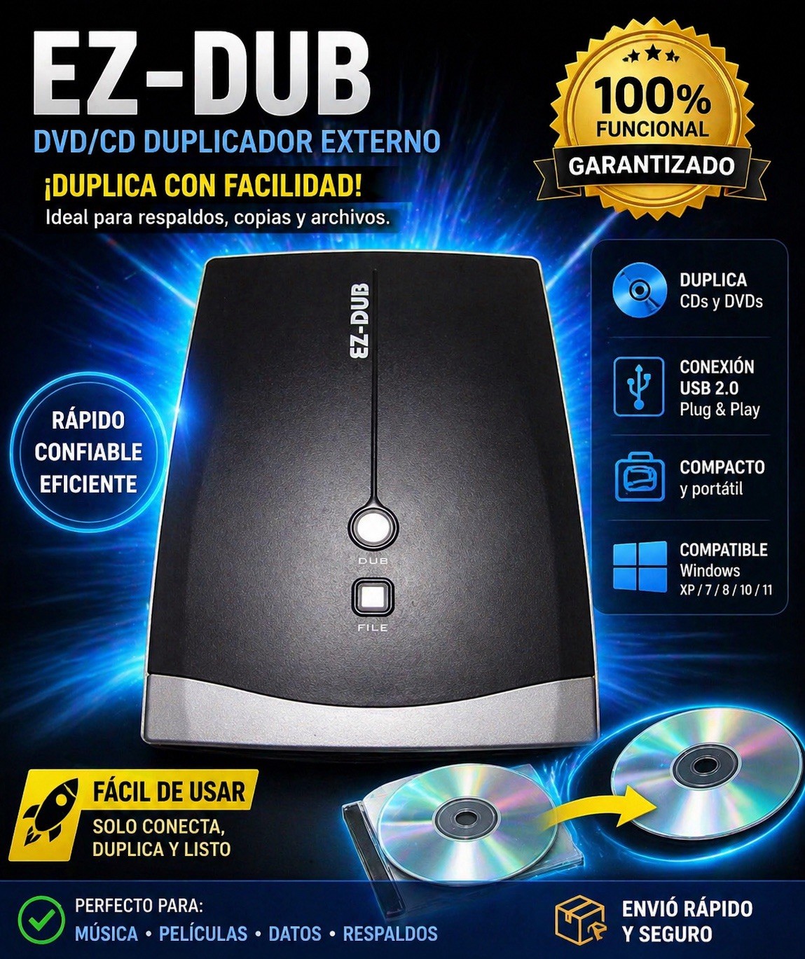 Lite-ON EZ-DUB SHW-160P6SU DVD/CD Rewritable Drive