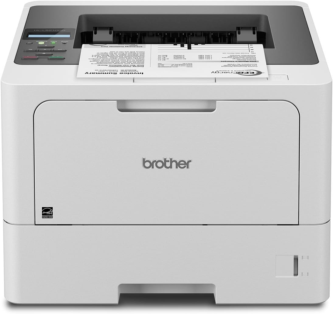 Brother HL-L5210DN Desktop Wired Laser Printer - Monochrome, FREE USB CABLE
