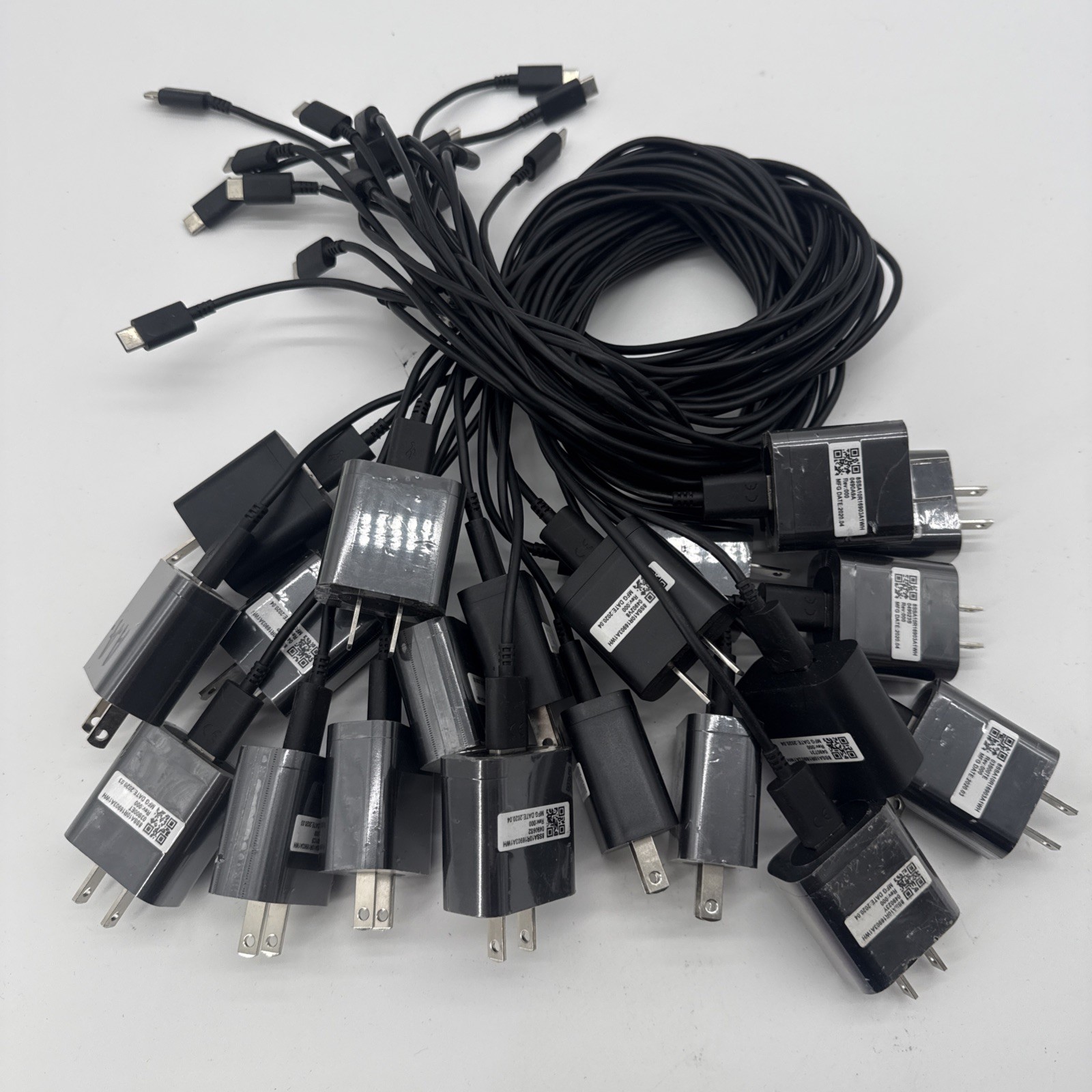 LOT OF 10 OLenovo Original SC-41 5V 2A AC Power Adapters -USB - With USB Cable