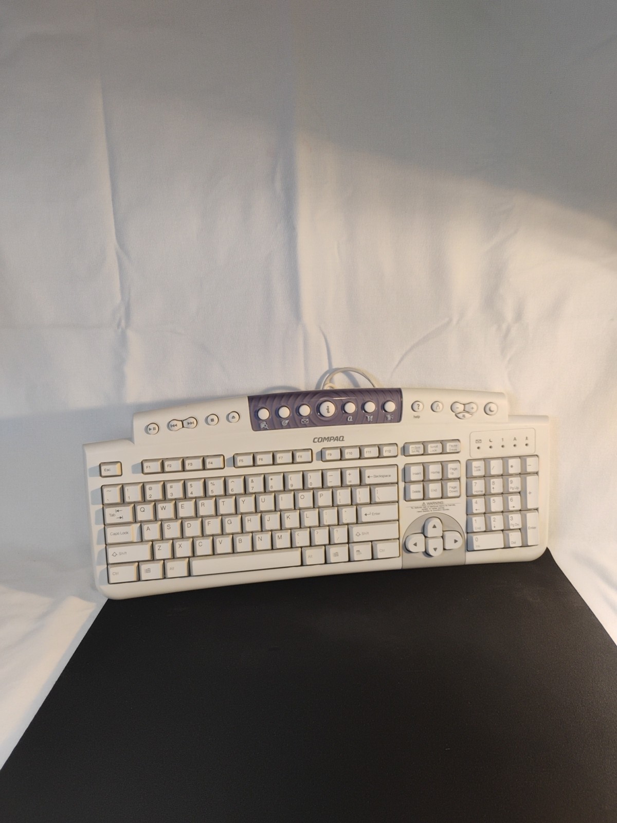 🔥CLEAN Compaq Wired USB Keyboard Model SDM4540UL - TESTED & WORKS 