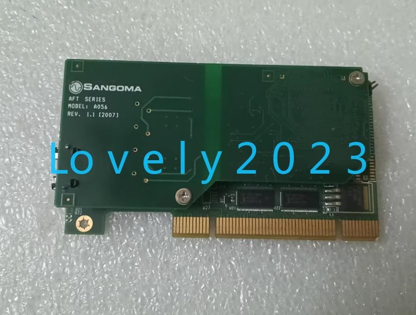 1pc used SANGOMA SERIES A056 REV.1.1 T1 Voice Card