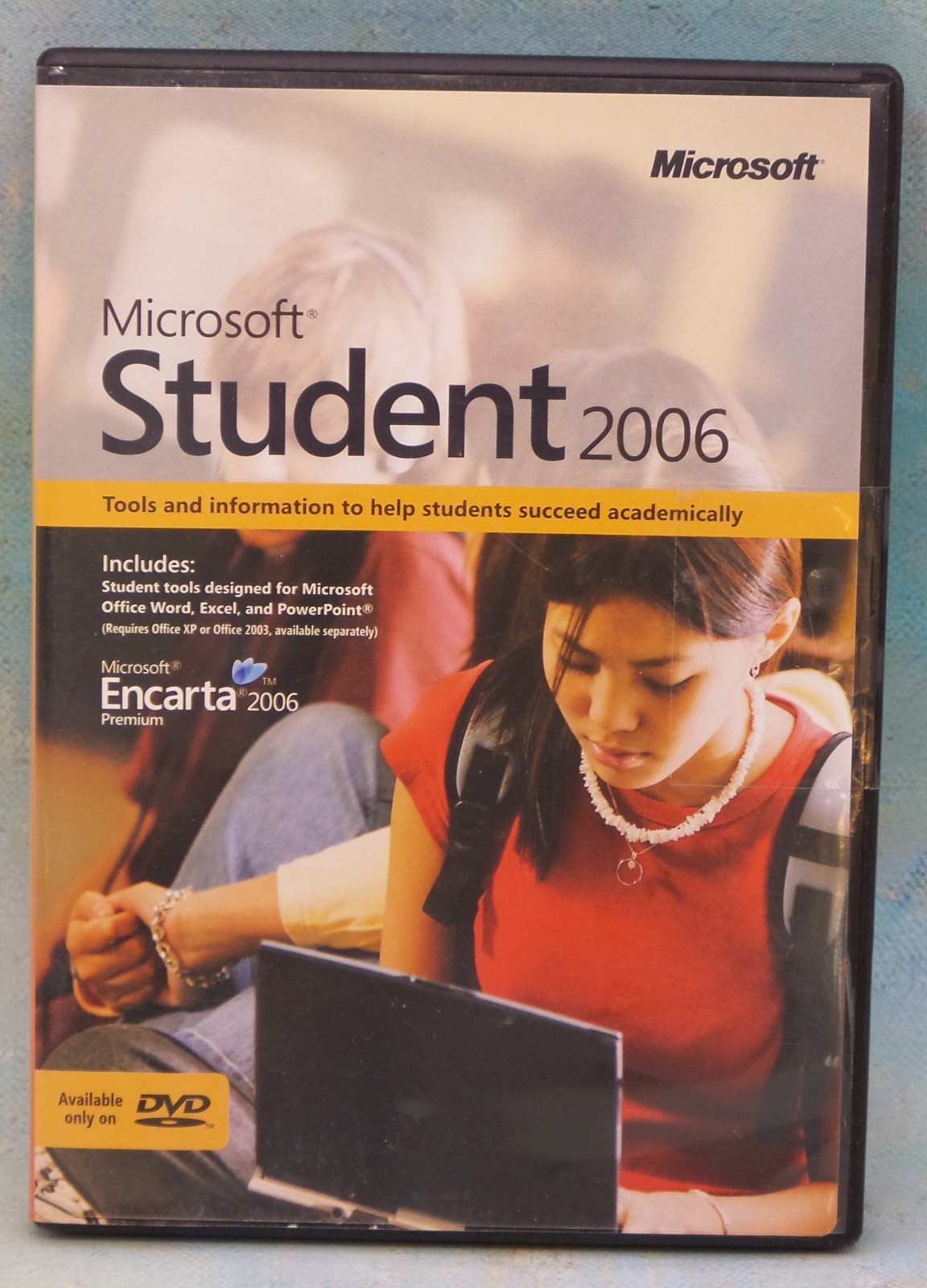 Microsoft Student 2006 Software w/Microsoft Encarta Encyclopedia DVD - Sealed