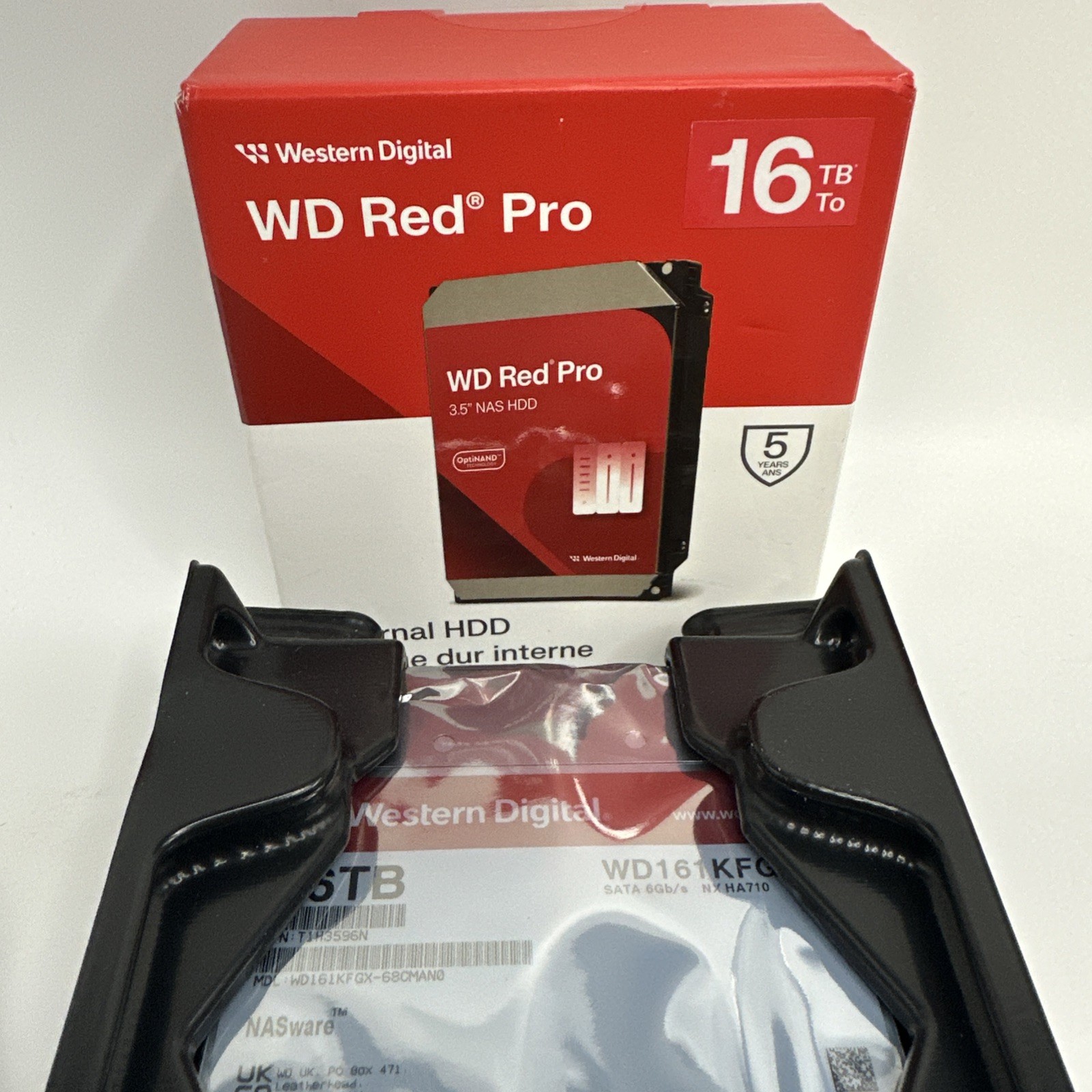 Western Digital Red Pro 16TB 7200RPM 3.5" SATA III Internal HDD *NEW -Open Box*