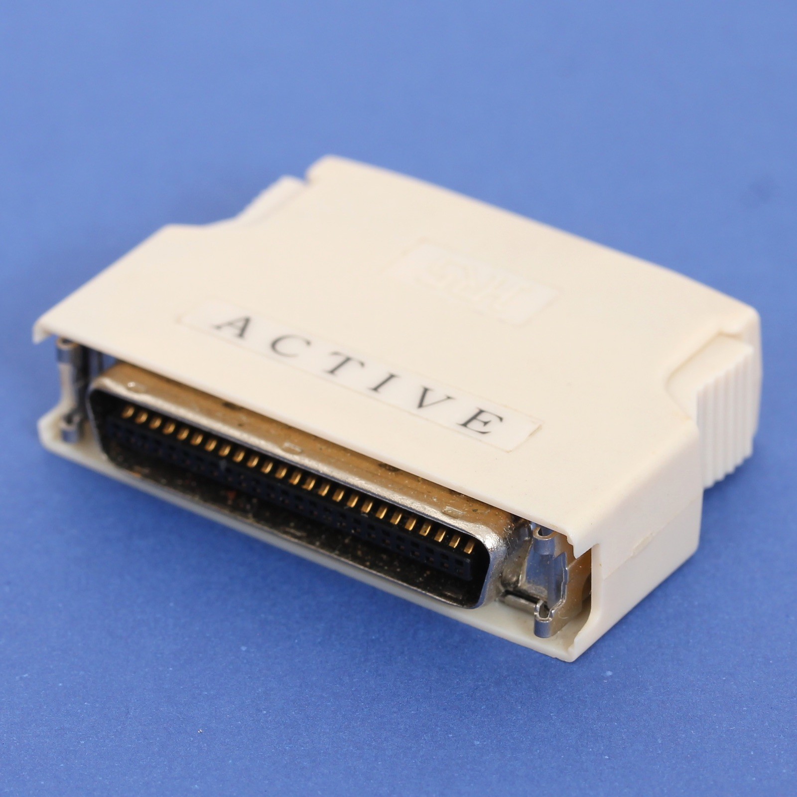 SCSI 50 Pin Centronics Male HD50 External Active SCSI Terminator HRS Apple Amiga