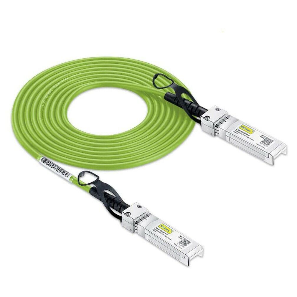Multi-Color SFP+ DAC Twinax Cable SFP+ Direct Attach Copper Cable 30AWG 0.5~7 M