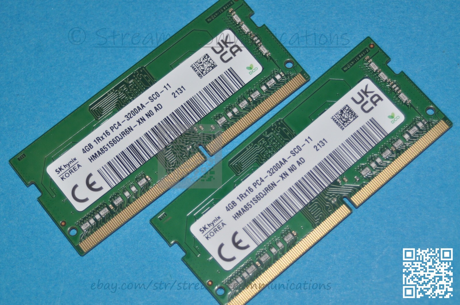8GB DDR4 (2 x 4GB) PC4 Laptop Memory for HP 14 Notebook(s) PC4-3200