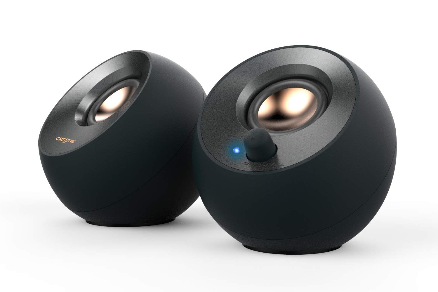 Labs Pebble V2 2 Channel Stereo USB Computer Speakers - Black