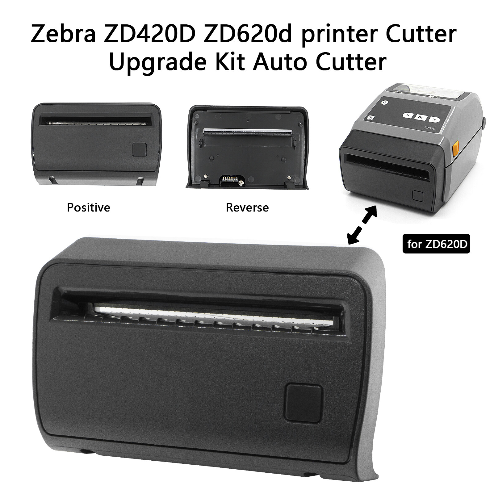 Upgrade Printer Cutter Kit Auto Cutter for Zebra ZD420D ZD620D P1080383-417 NEW