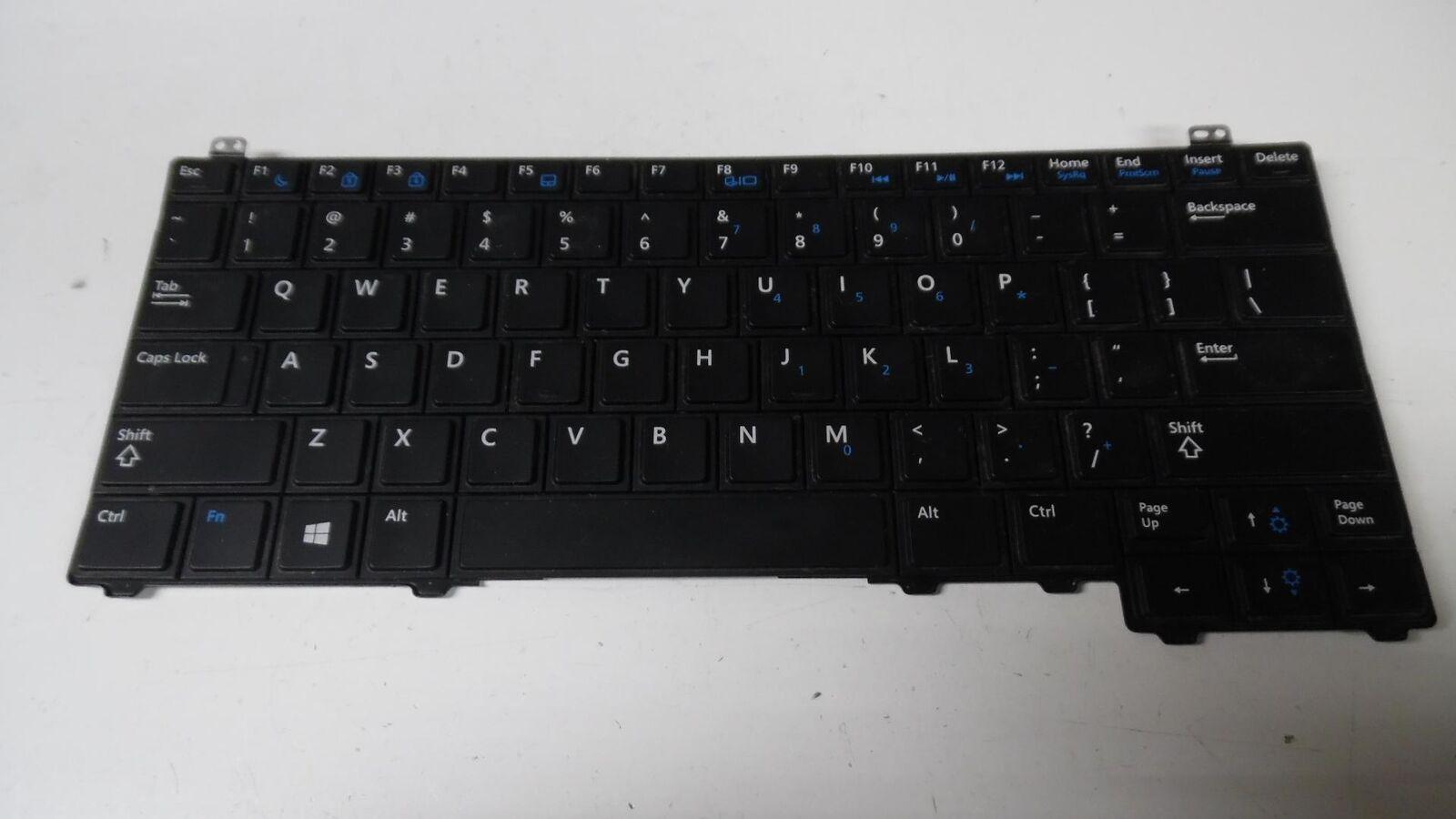 Genuine Matte Black QWERTY Keyboard - Dell Latitude E5440 * 0Y4H14 * Tested