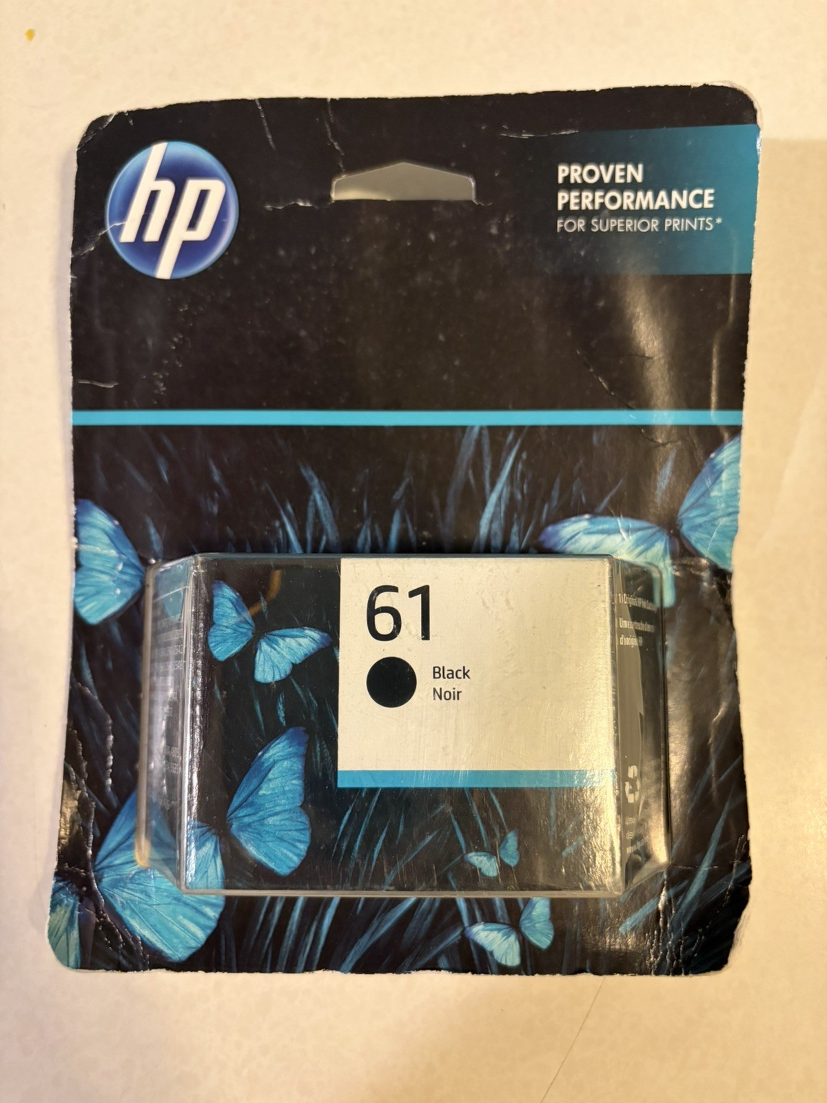 Original Genuine OEM HP 61 BLACK Ink cartridge for Deskjet Officejet Printer New