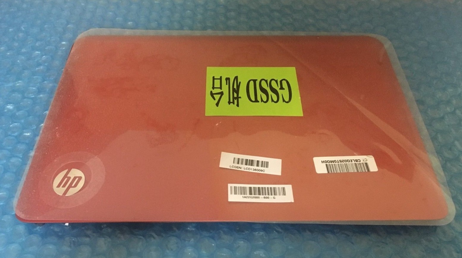 New Genuine HP Mini 1103 110 110-3000 110-3500 Red LCD Back Cover Lid 1A22JA4006