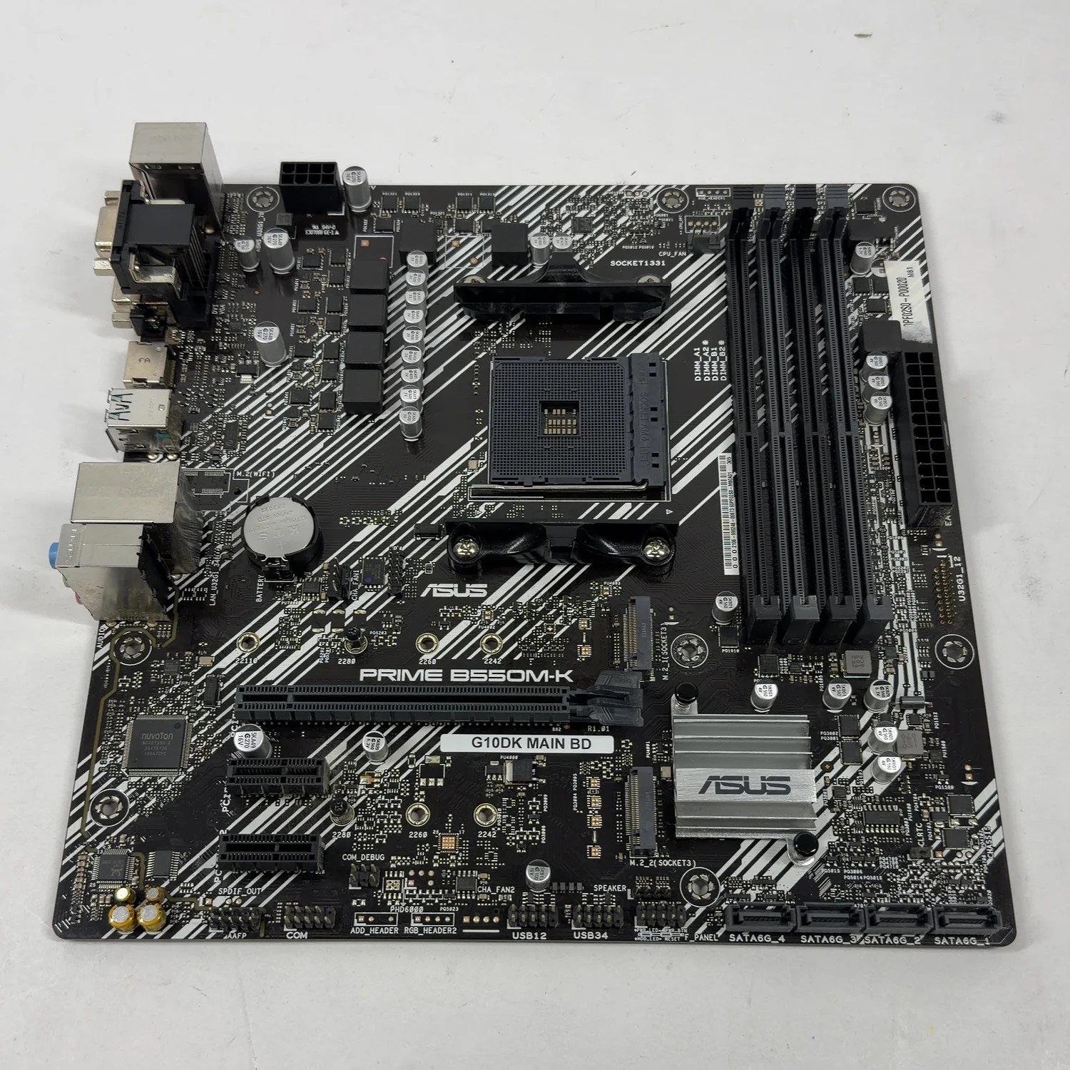 Asus ASUS PRIME B550M-K AM4 microATX AMD DDR4 Motherboard