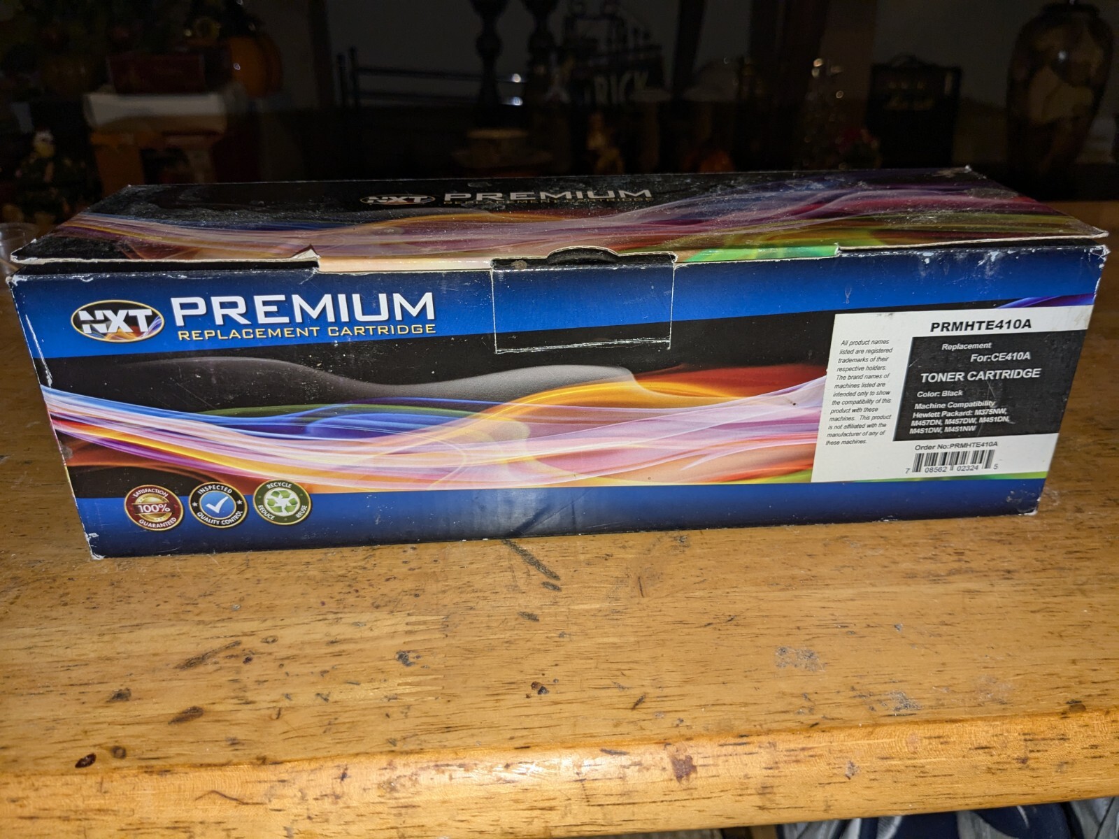 NEW-NXT Black Premium Replacement Non-OEM Cartridge  PRMHTE410A for CE410A