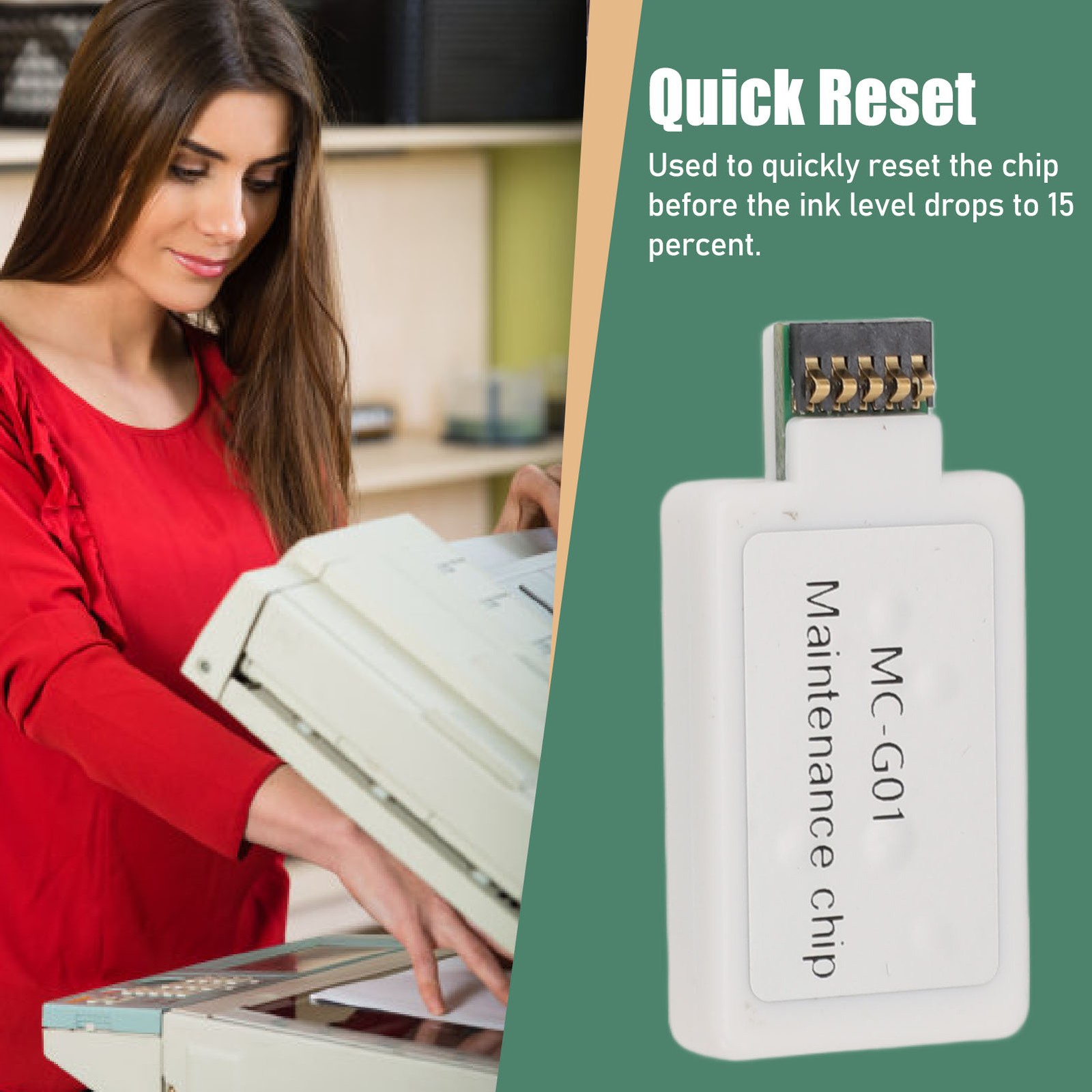 Chip Resetter For MC G01 Quick And Easy Resetting Tool For Printers Popular