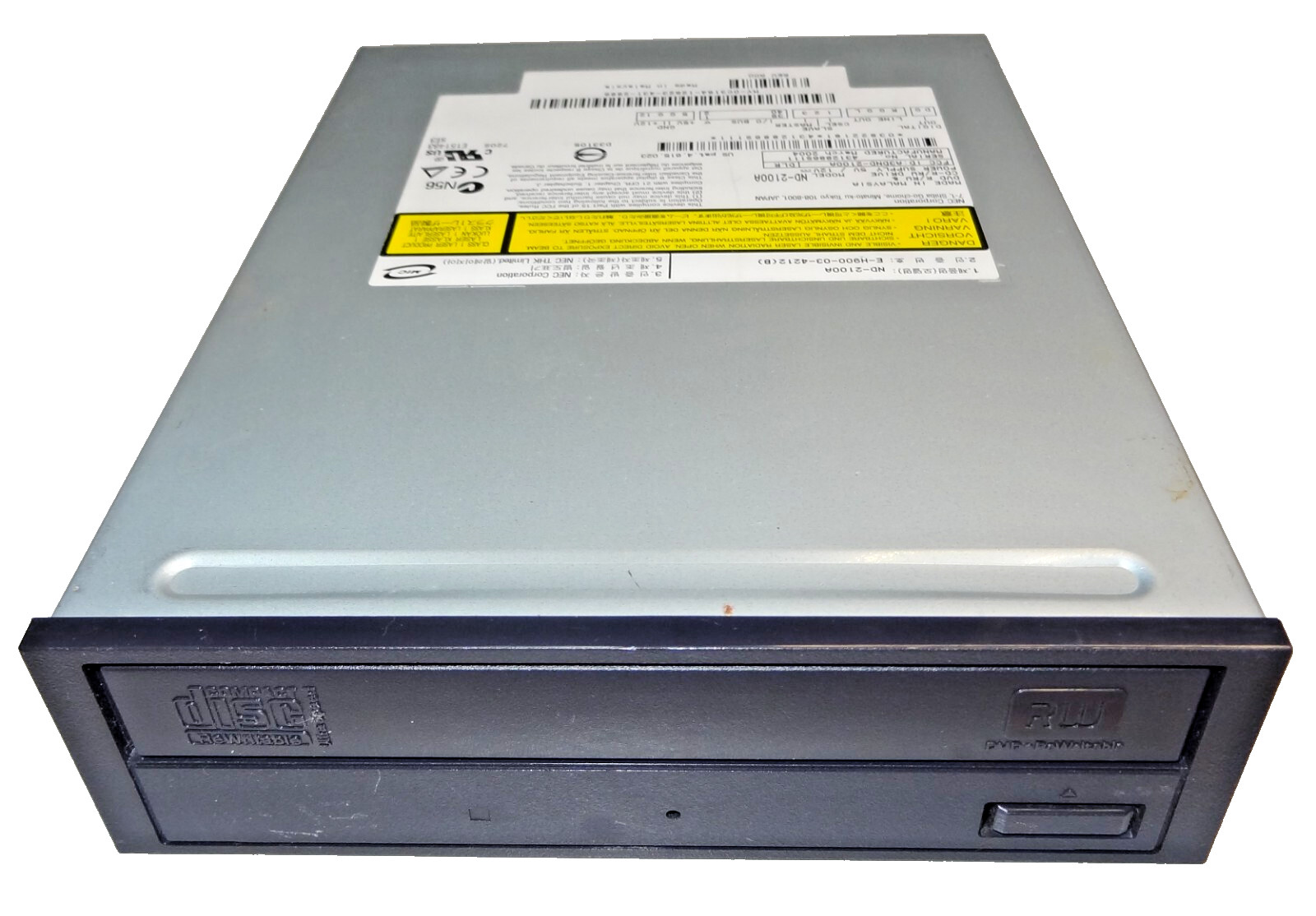 NEC ND-2100A DVD+R/RW & CD-R/RW IDE DRIVE with Digital Output