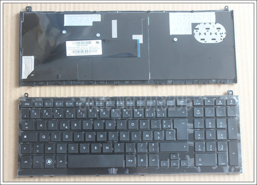 New FR black keyboard fit HP ProBook 4520s 4525s clavier With Frame French