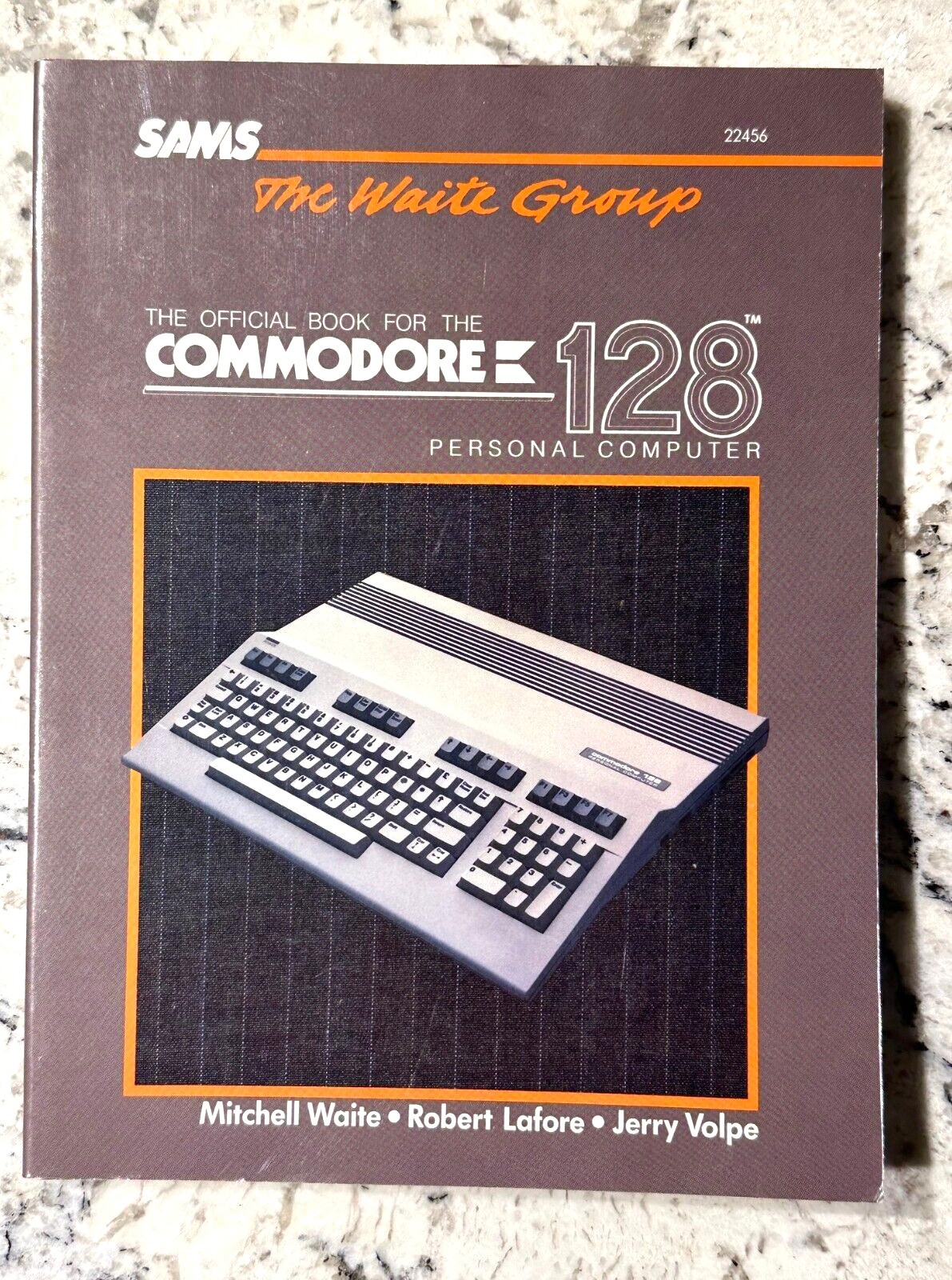 SAMS The Official Book For The Commodore 128 PC Waite Lafore Volpe 1986 Book EUC