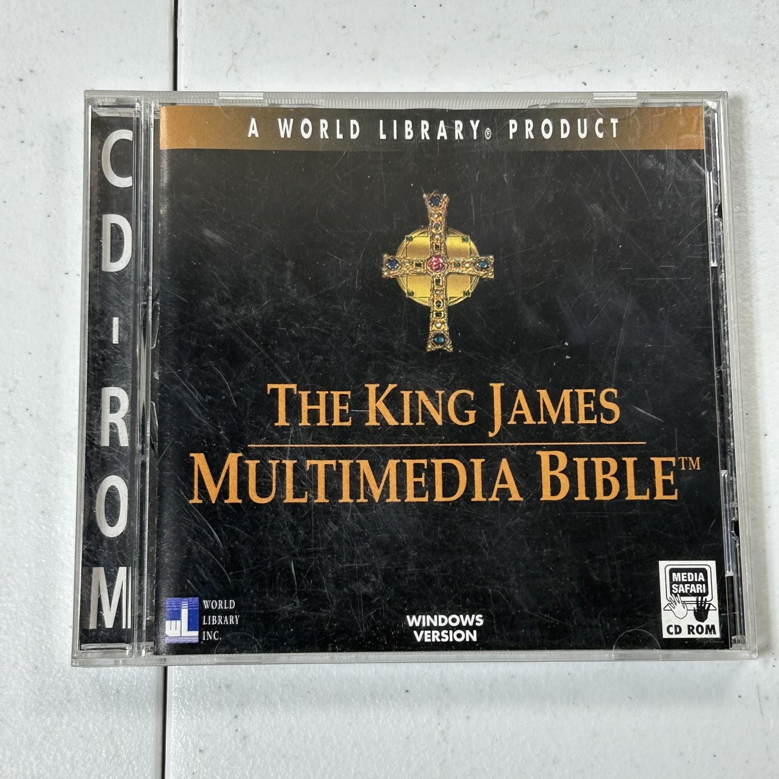 World Library The King James Multimedia Bible CD-ROM Windows Version