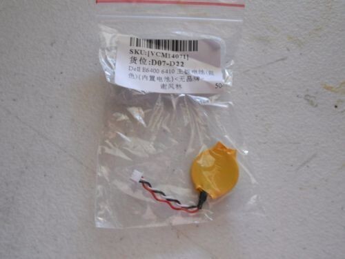 New 2 pack Dell E6400 E6410 E6500 E6510 E4310 CMOS BATTERY BIOS RTC CMOS 3 wire