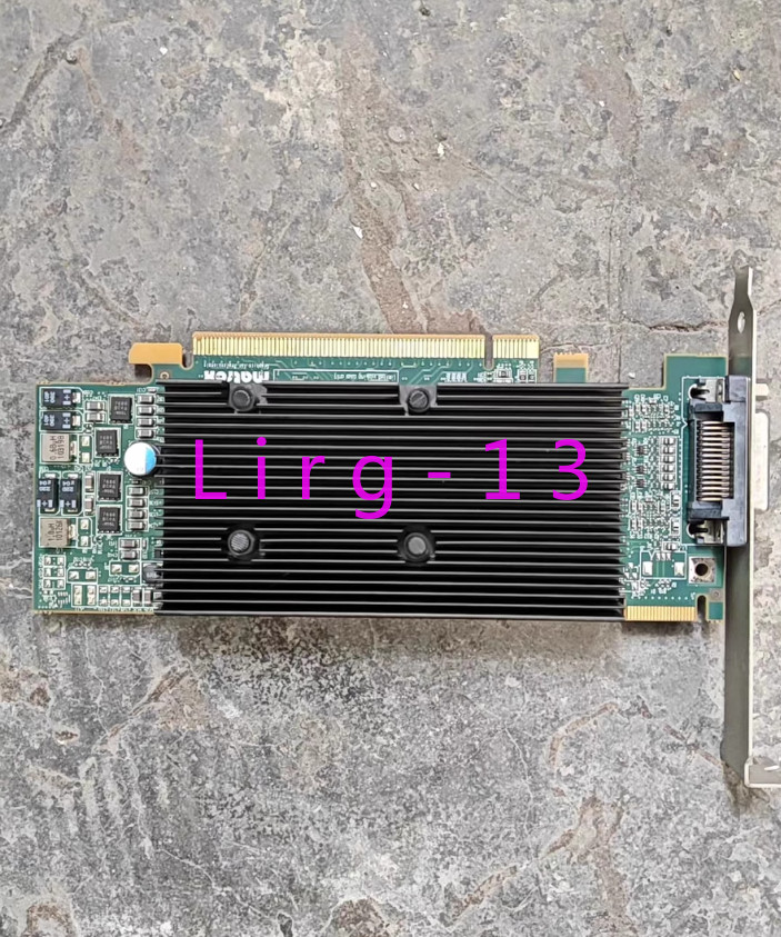 1pc used Matrox M9120-E512LPUF Plus LP PCIe x16  Graphics card