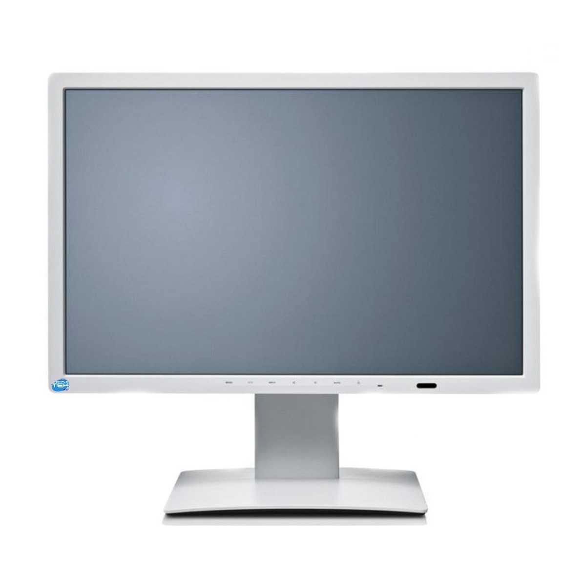 Simpletek 24in IPS LED Monitor 16:10 HDMI DVI VGA Hub USB VESA 60Hz White