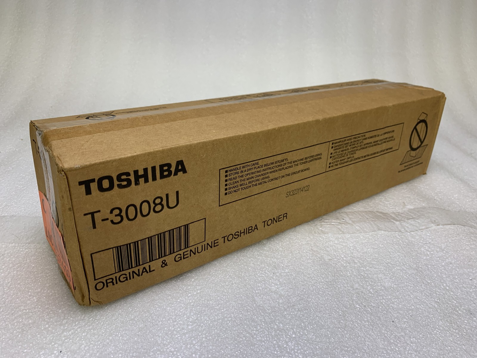 Toshiba T-3008U Black Toner Cartridge (OEM) Genuine BRAND NEW