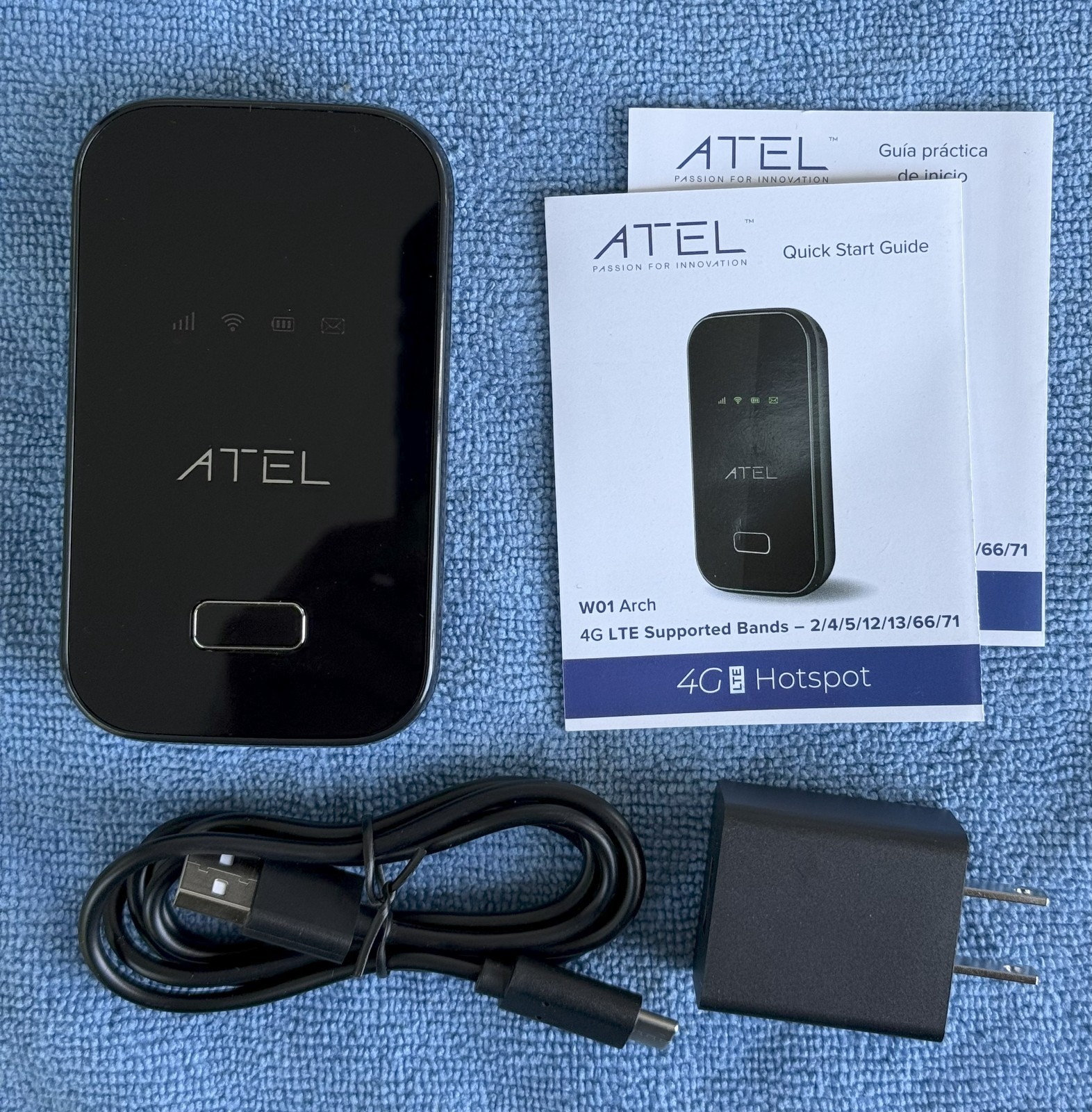 ATEL W01 ARCH UNLOCKED 4G LTE Mobile Hotspot - WiFi for up to 15 devices