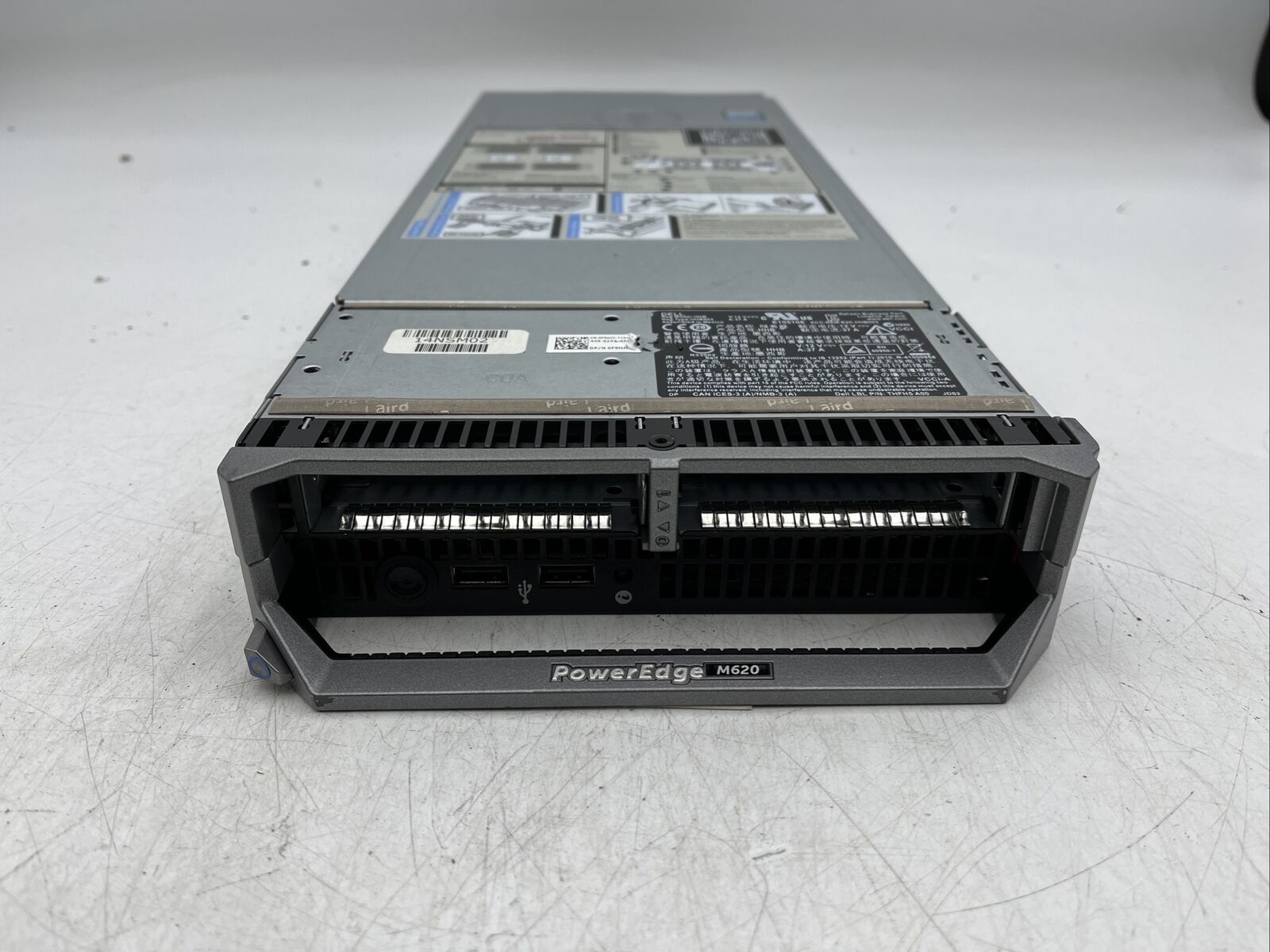 Dell PowerEdge M620 Blade Server Barebones 2x Heatsinks No RAM / HDD MW2D3