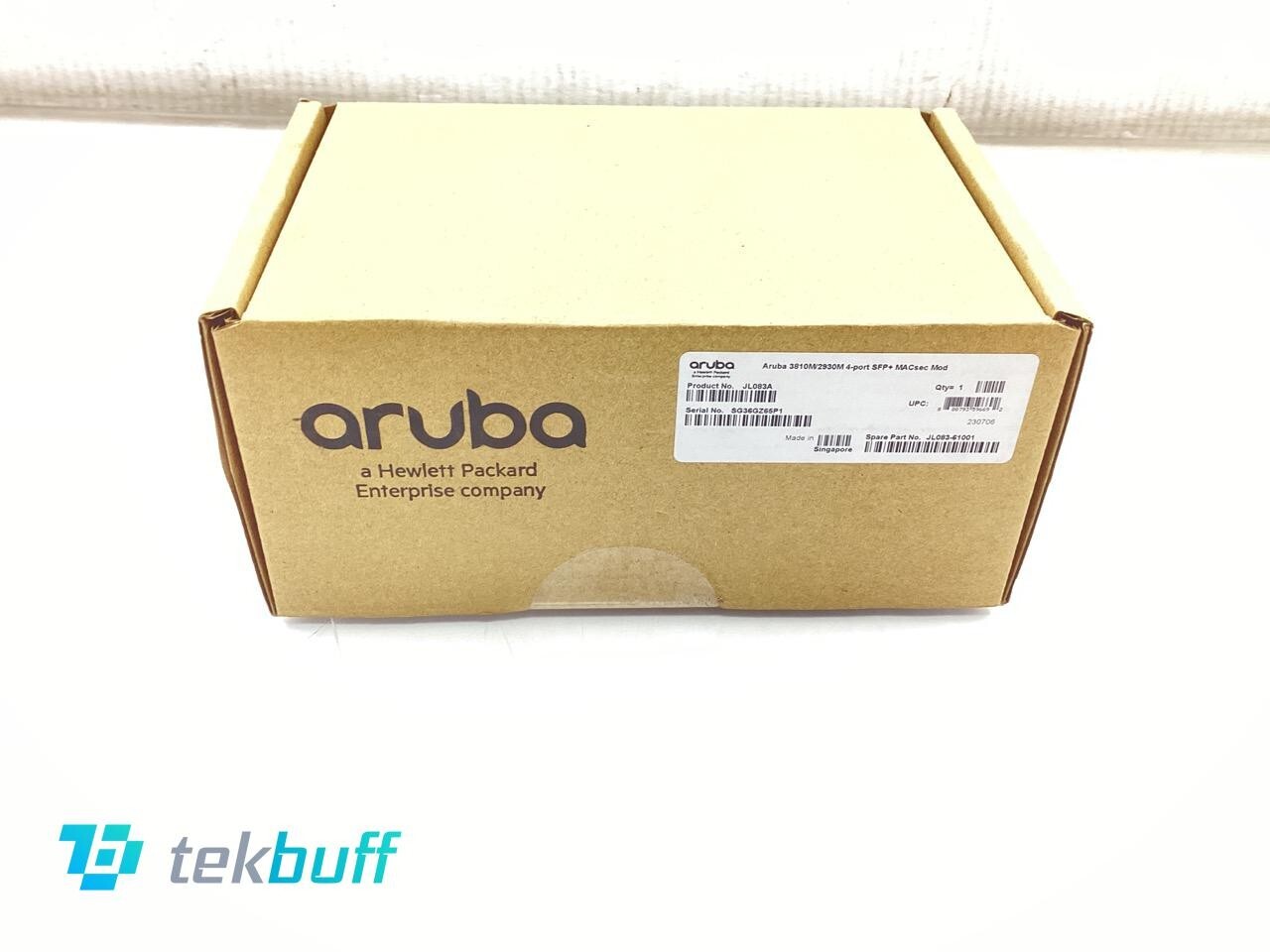 HPE Aruba JL083A 3810M 4SFP+ Expansion Module
