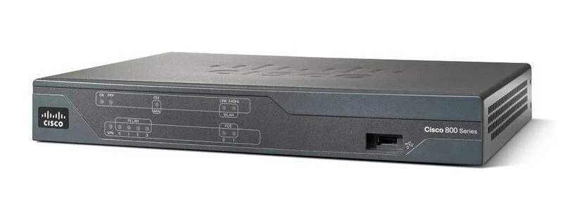 Cisco 881 4-Port Wired VPN Router CISCO881-K9 Enterprise Networking