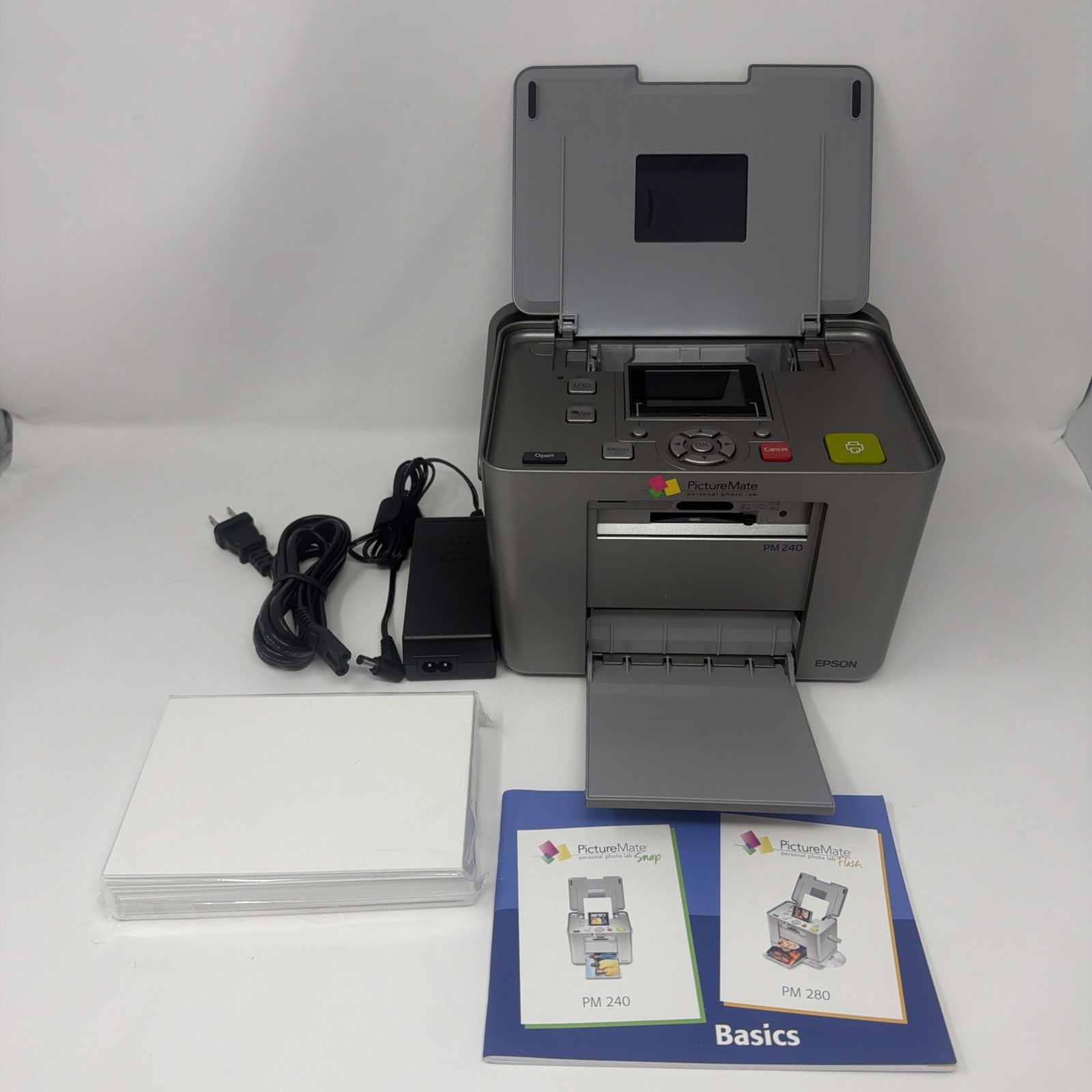 Epson Picturemate PM240 Bundle (No Photo Cartridge) Tested WORKS