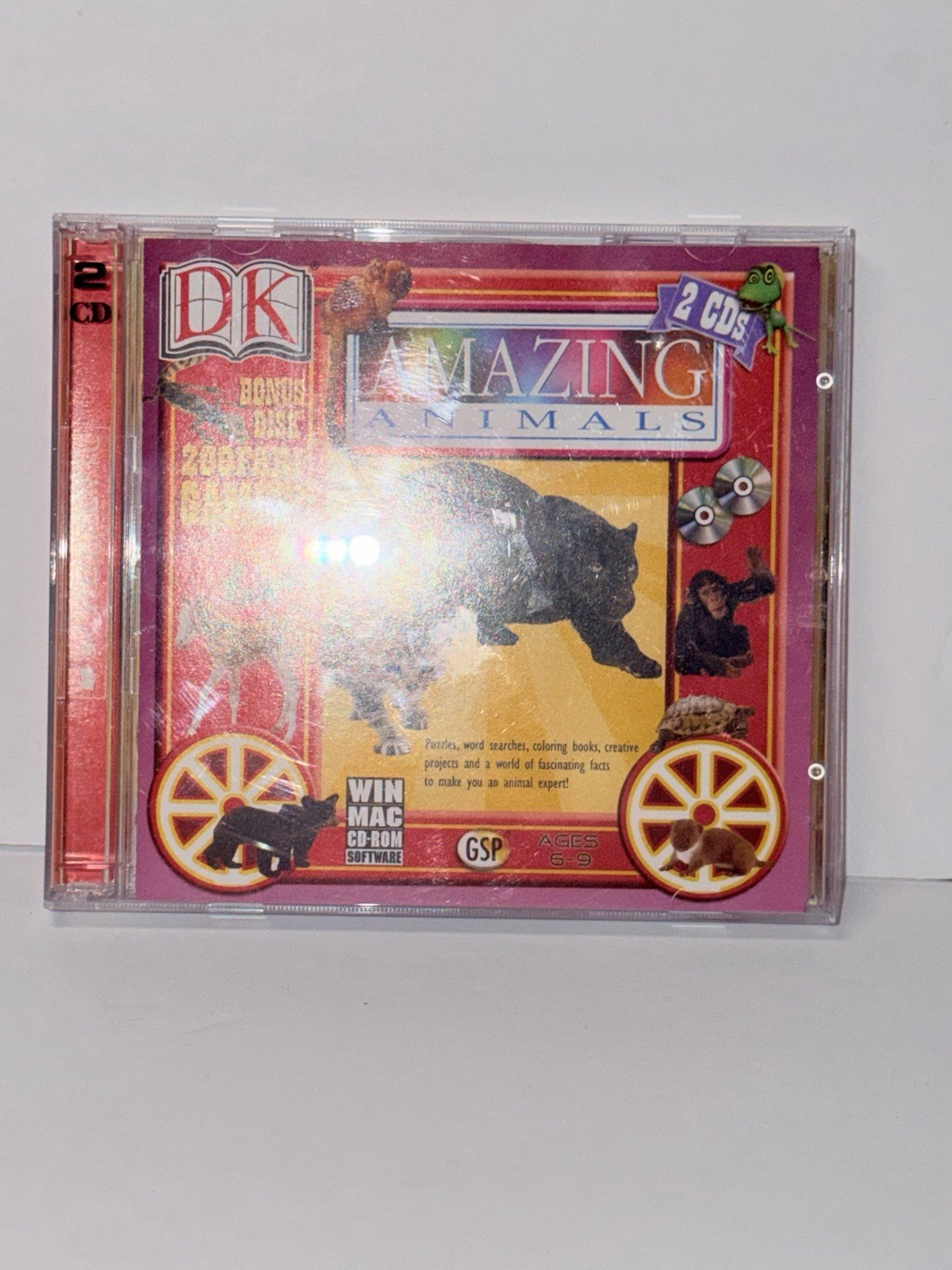 DK Amazing Animals [Win & Mac CD-ROM] 9780439800266 - Bonus Game - Zoofari
