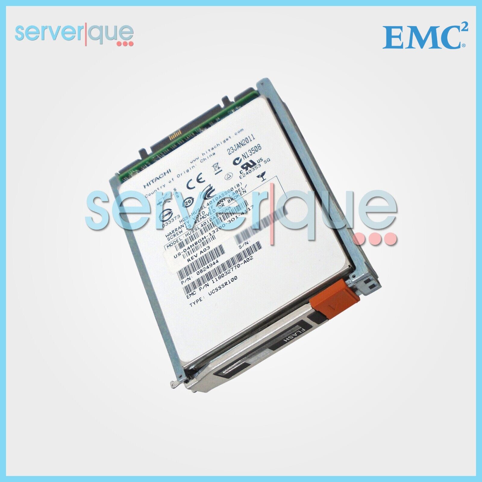 005049263 EMC 100GB 2.5-inch SAS 6Gbps Flash Solid State Drive