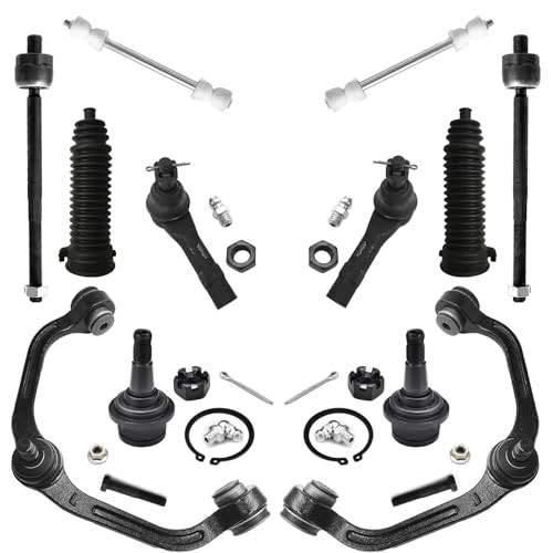 12pcs Suspension Kit Front Upper Control Arms and Lower Bal Joints + Inner