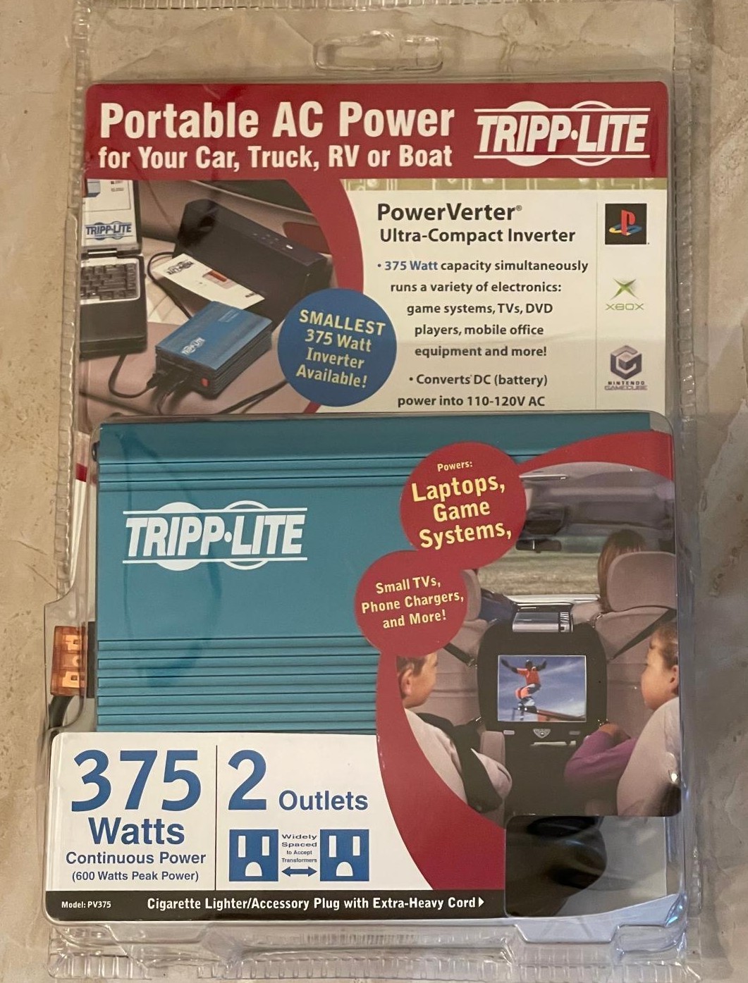 Tripp Lite Portable AC Power Model - PV375