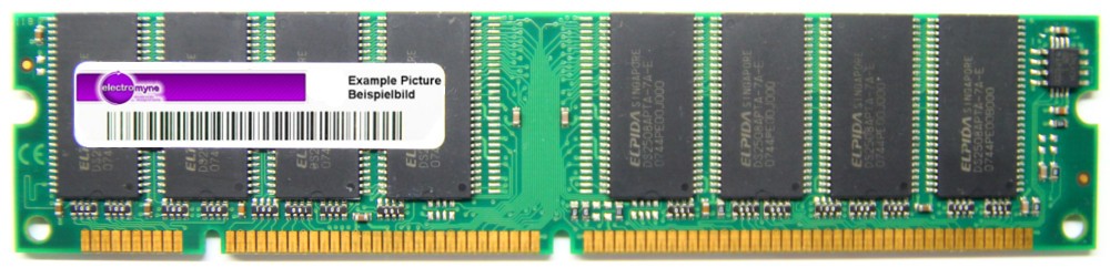 128MB Infineon PC133-333-520 Non-ECC SD RAM 133MHz CL3 DIMM HYS64V16300GU-7.5-C2