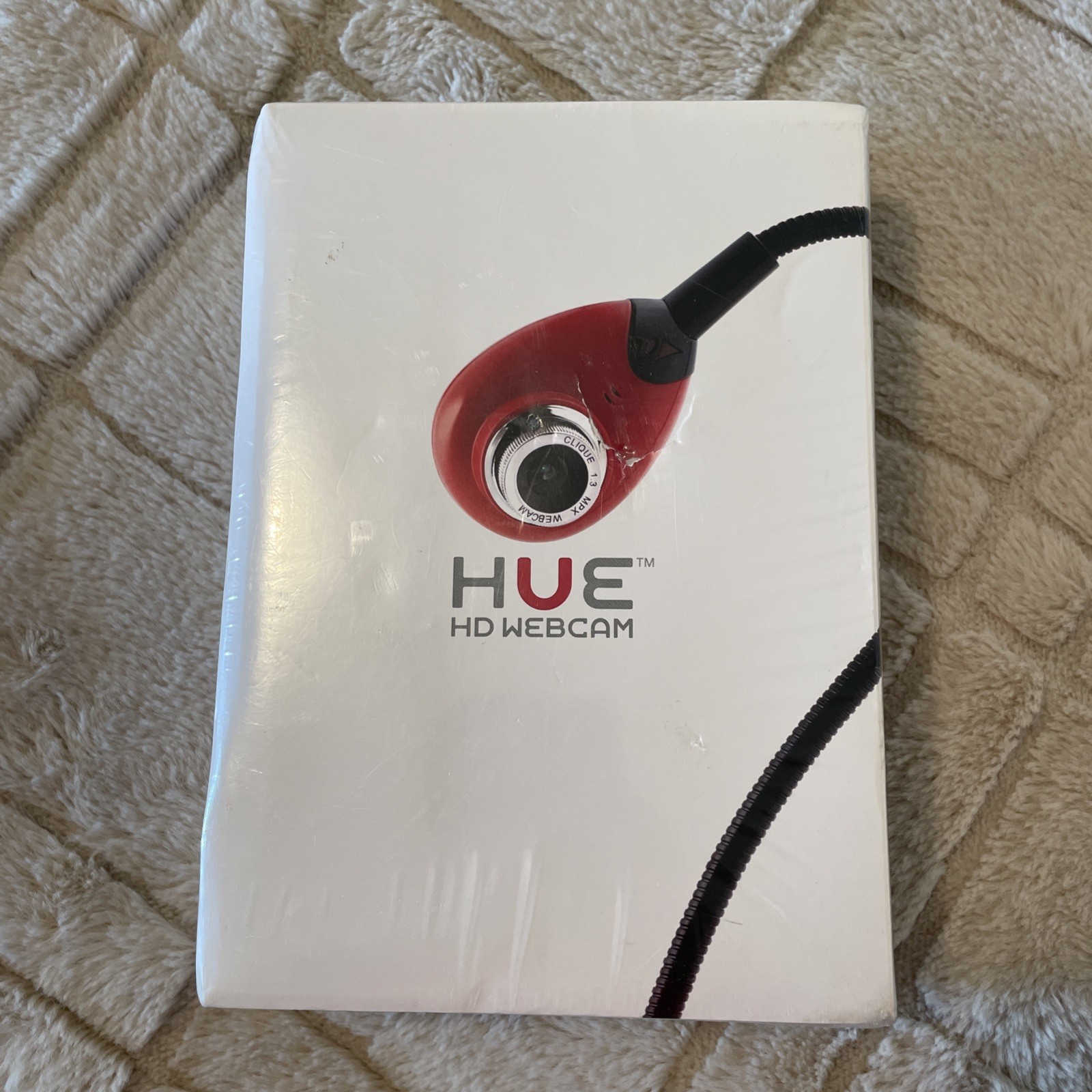 Clique HUE HD Webcam Sealed in Damaged Box