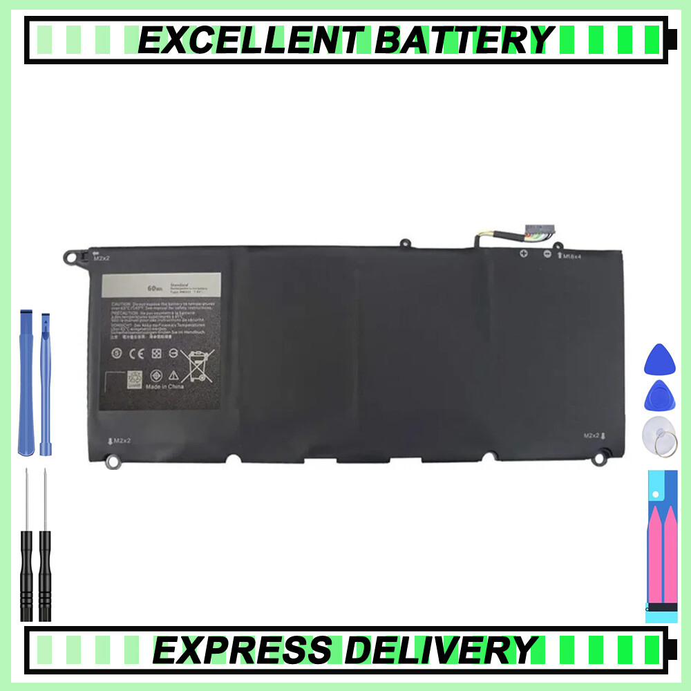 60Wh PW23Y Laptop Battery for Dell XPS 13 9360 13-9360-D1605T 13-9360-D1605G