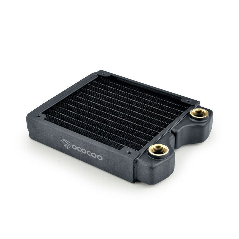 Pure Copper Water Cooling Radiator 120mm PT120 Water Cooled Heatsink 12pipes