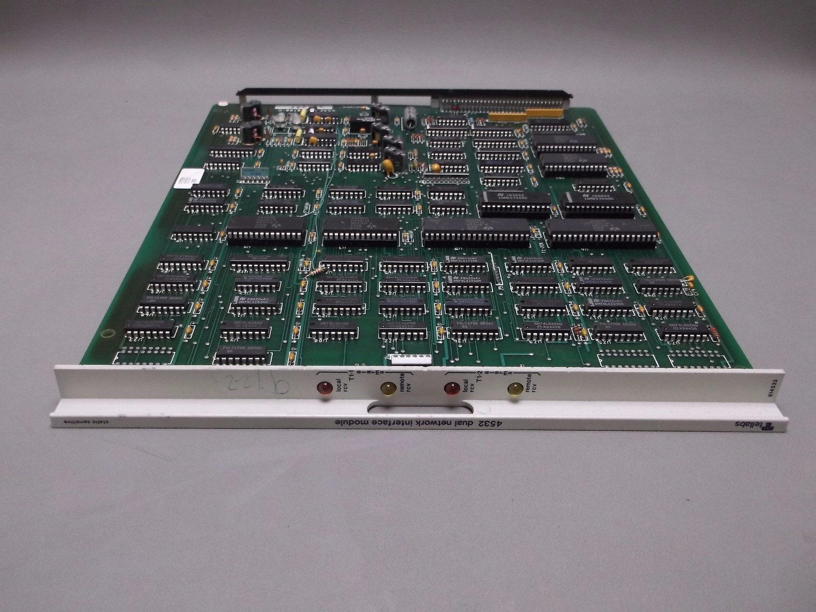 CORIANT TELLABS 81.4532 DUAL NETWORK INTERFACE MODULE 30 DAY WARRANTY