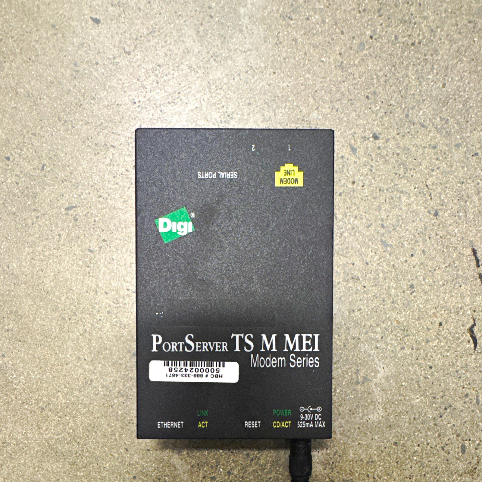 Digi PortServer TS 3 Serial Hub RS-232 Ethernet RJ-45 Unmanaged 50000836-29 AA