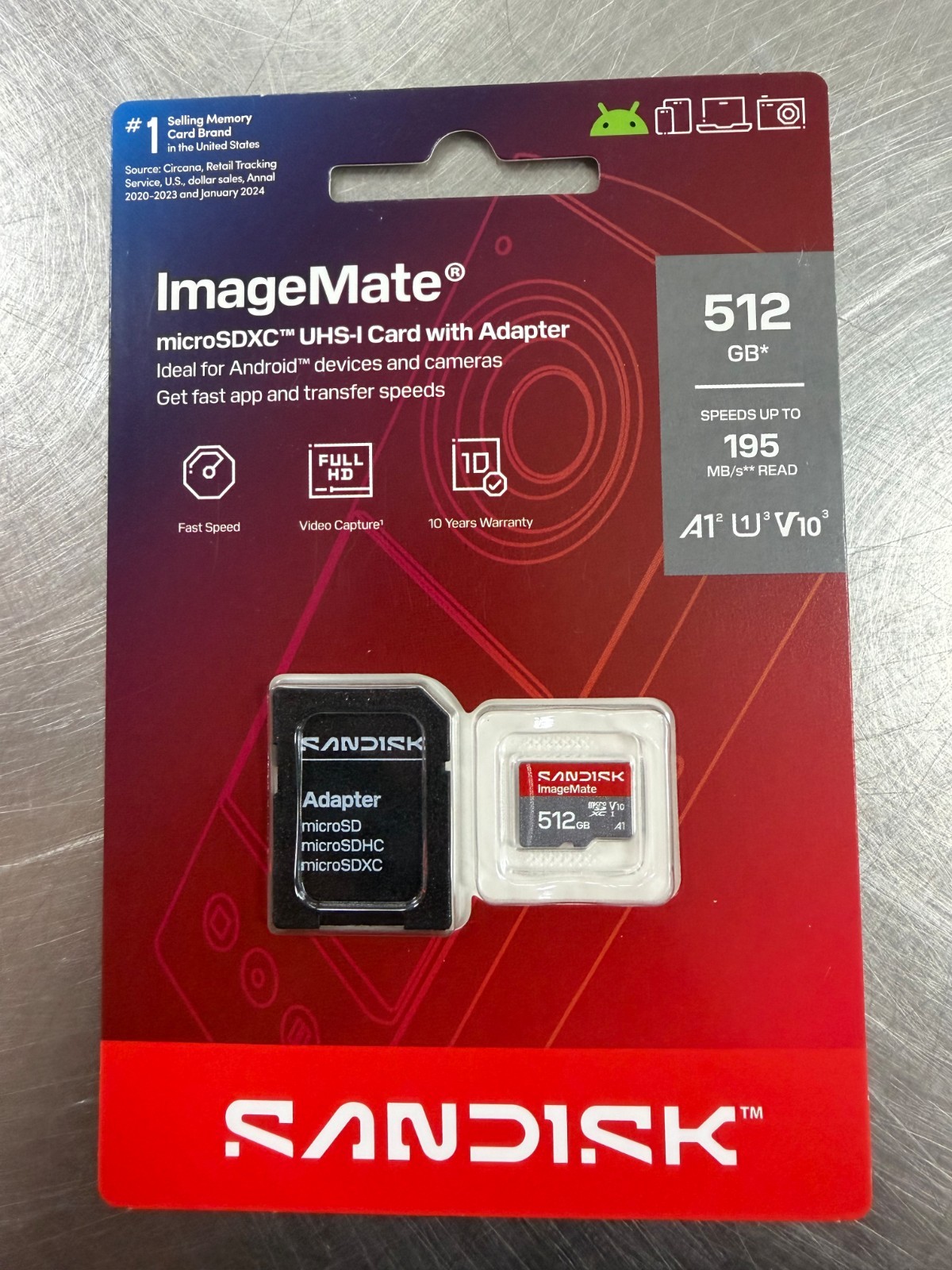 SanDisk ImageMate Micro SDXC UHS-I Card with Adapter
