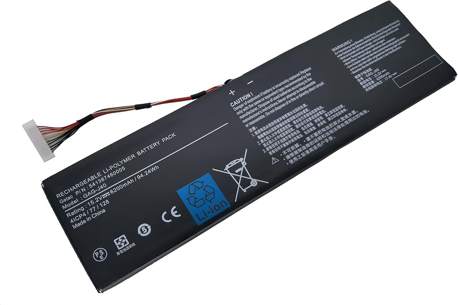 GAG J40 Battery Replacement for Gigabyte Aero 14 V7 K7 14 P64WV6 14 W CF2 15