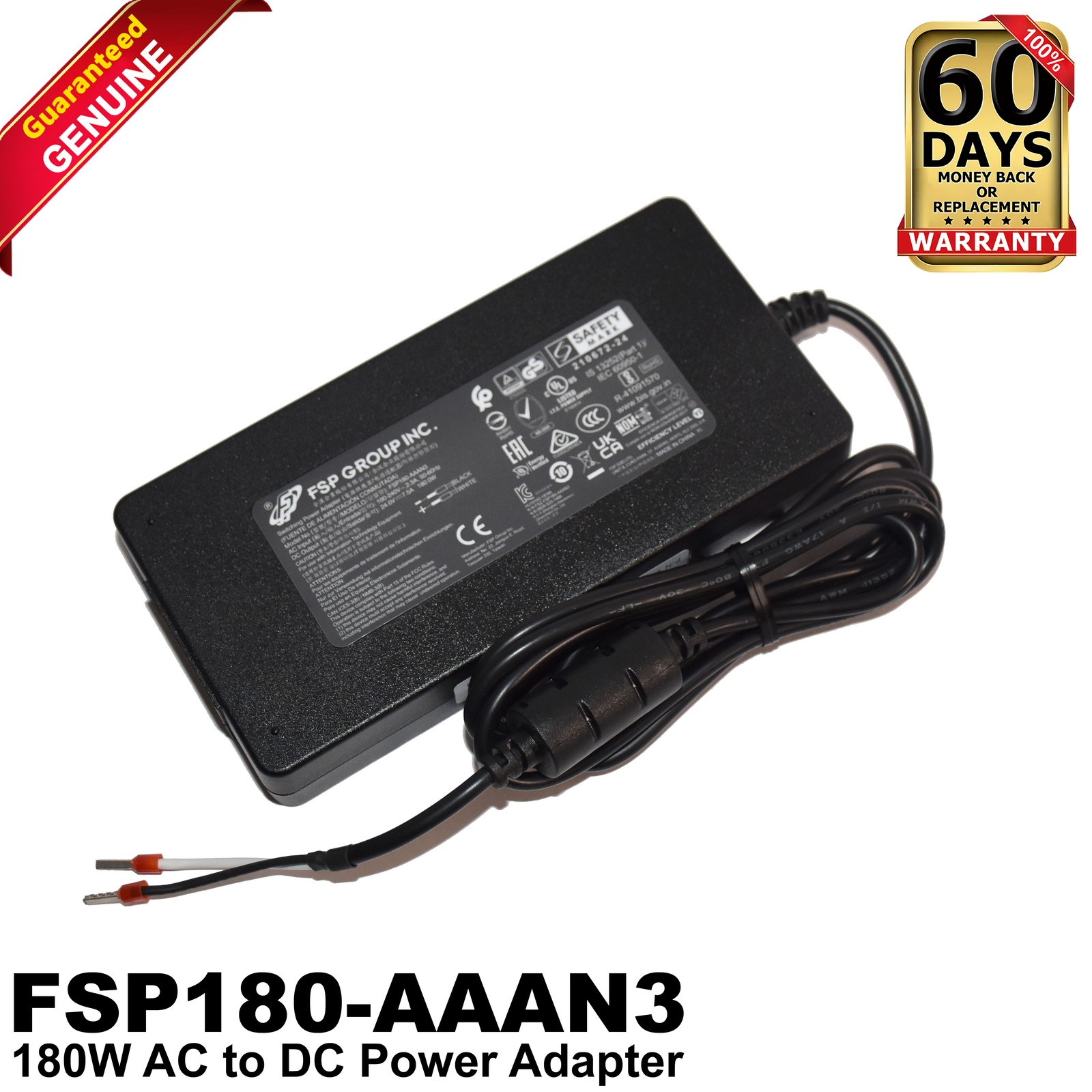 FSP Group FSP180-AAAN3 180W 24V 7.5A AC Power Adapter 6R7R9