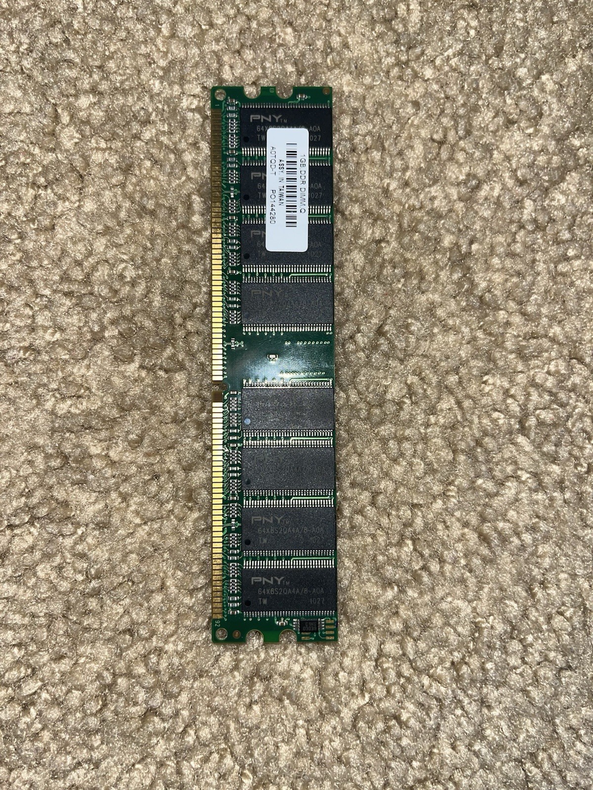 Memory For Computer PNY 1GB DDR DIMM Q