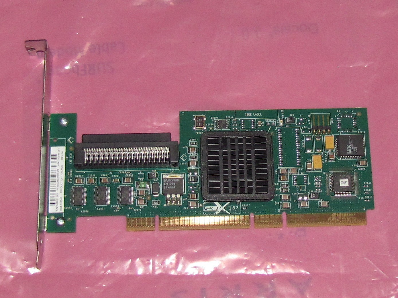 LSI Logic LSI20320-HP 68pin Pci-X SCSI Server MAC PC Hard Drive Controller Card