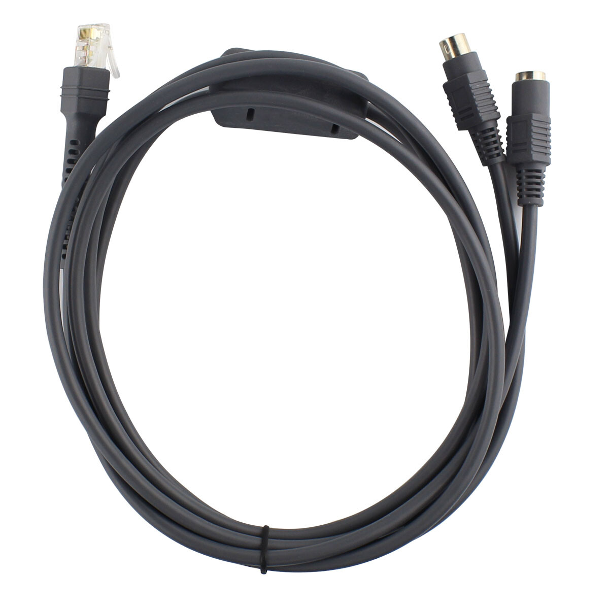 5PCS CBA-K01-S07PAR PS2 Keyboard Wedge Cable for  Symbol LS2208 DS4278 6FT 2M